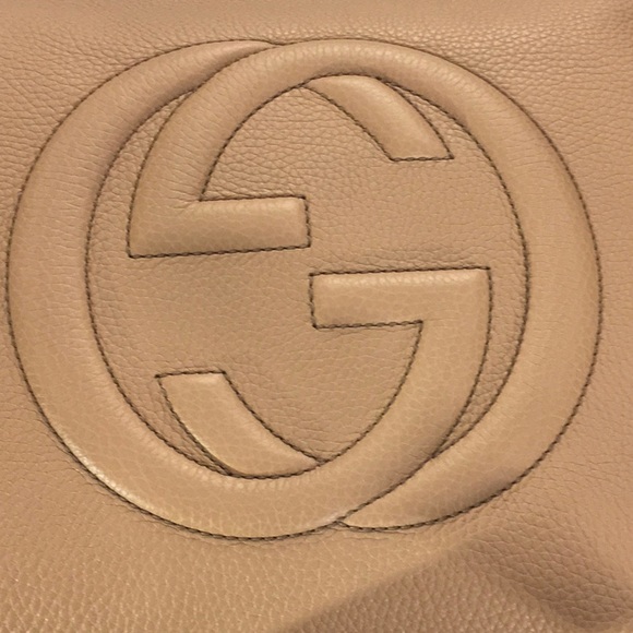 Gucci Women's Camelia Beige GG Soho Handbag 536194 - Picture 4 of 6